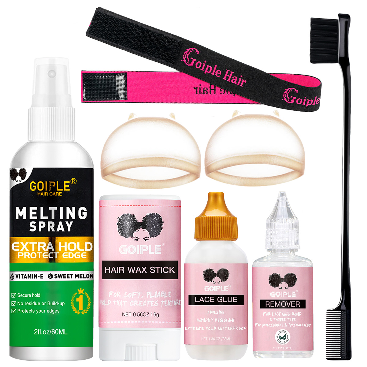 Hair Wax Stick - GOIPLE Lace Wig Melting Spray Perekat