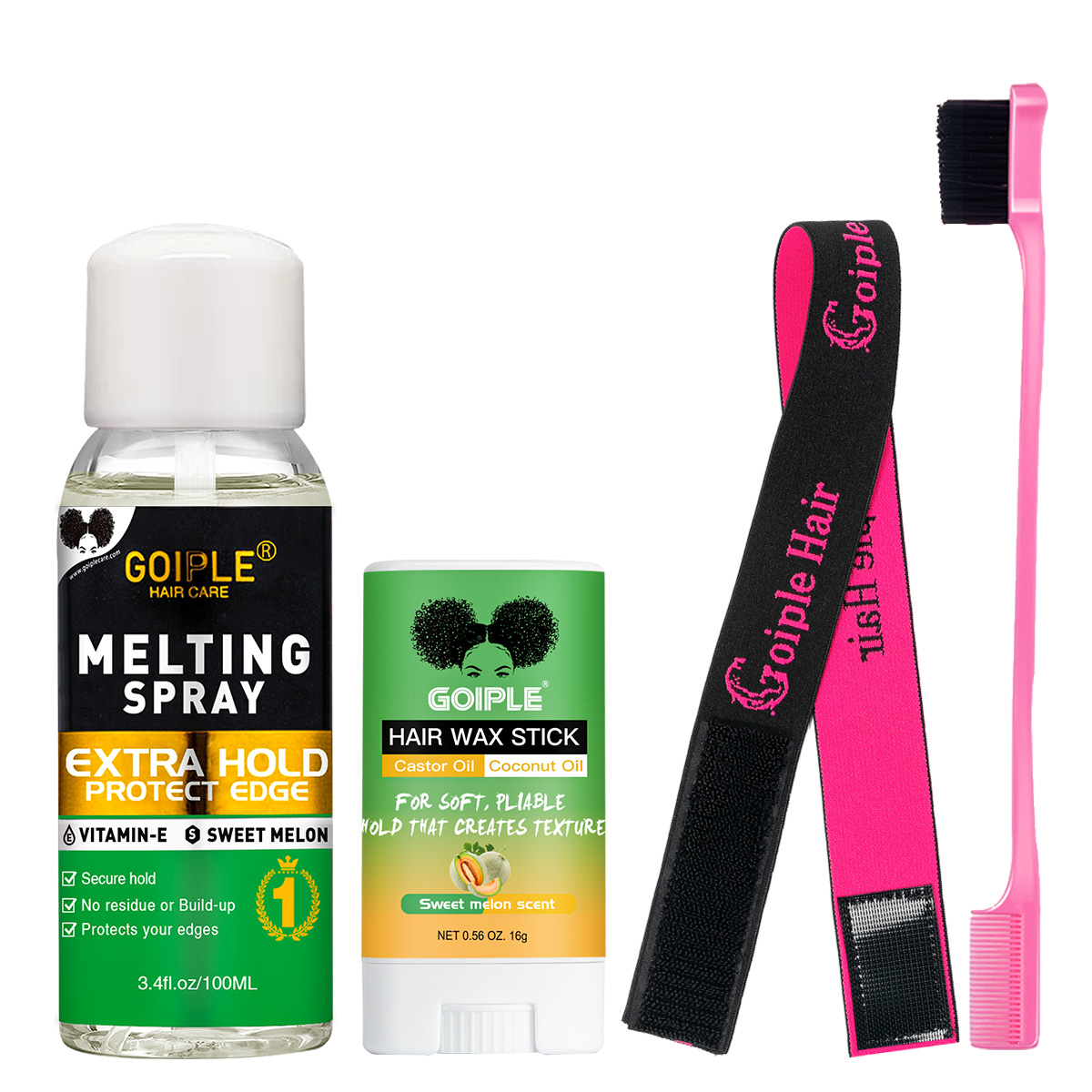 Hair Wax Stick - Semprotan Perekat Wig Cepat Kering, Lilin