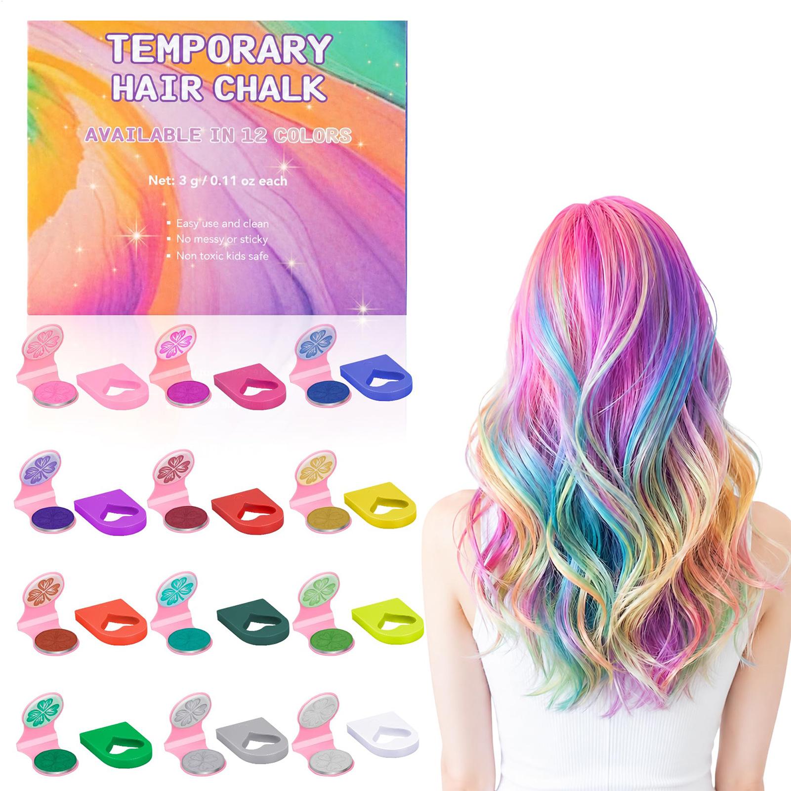 Hair Wax Stick - Stik Pewarna Rambut Berwarna-warni, Pewarna Rambut