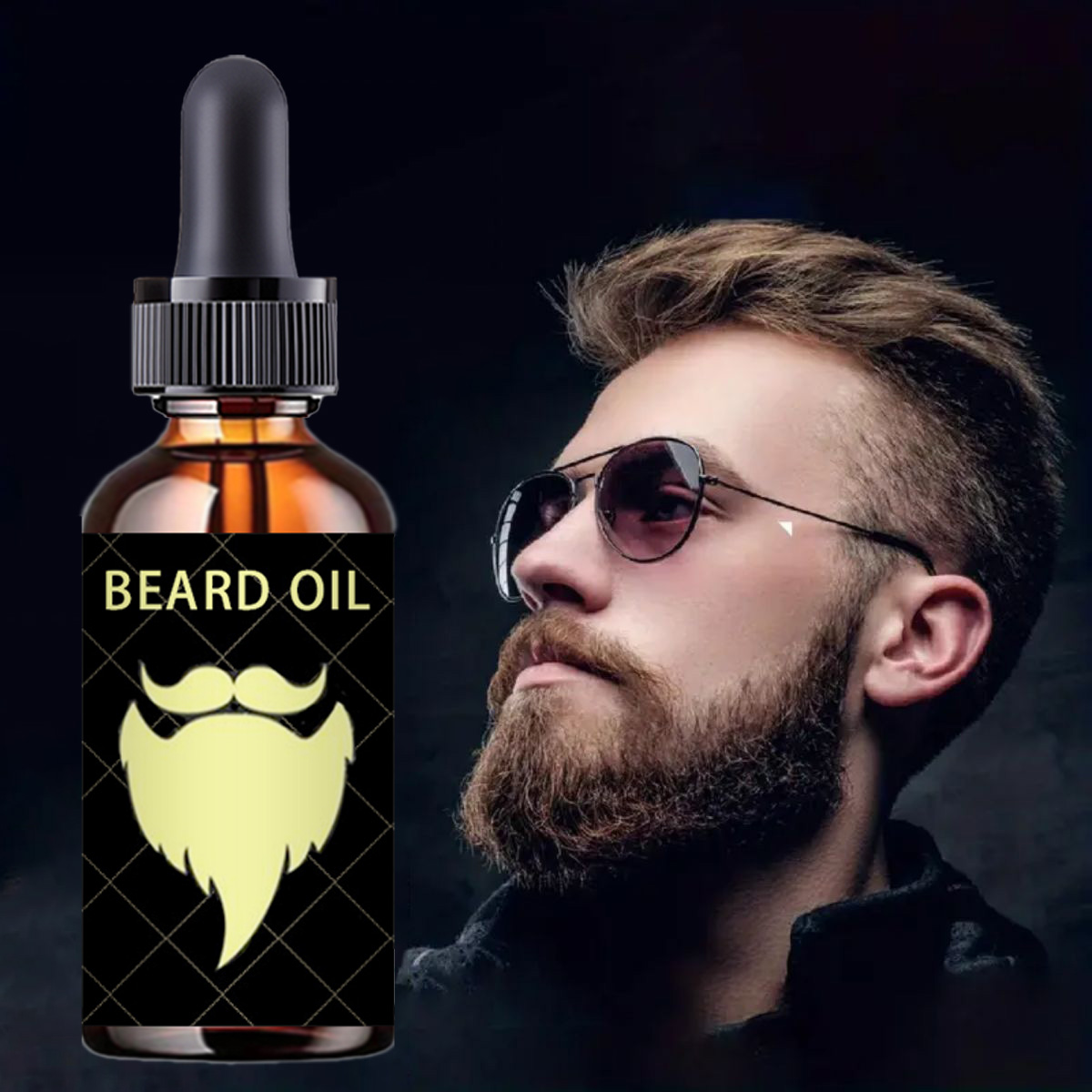 Men'S Grooming And Skin Care - Minyak esensial jenggot penumbuh rambut wajah,