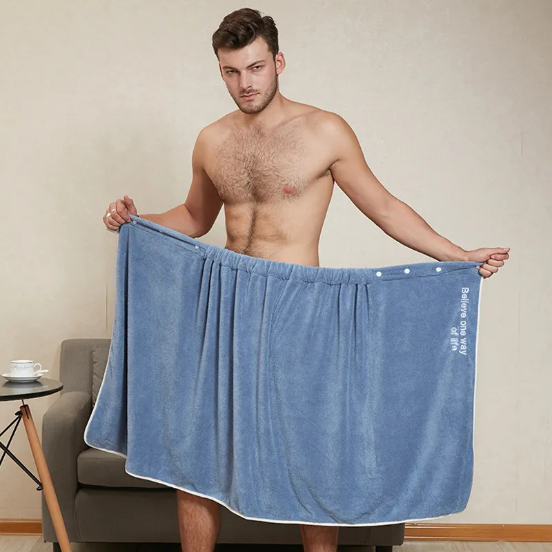 Men'S Grooming Product - Handuk Mandi Pria Handuk Perawatan untuk