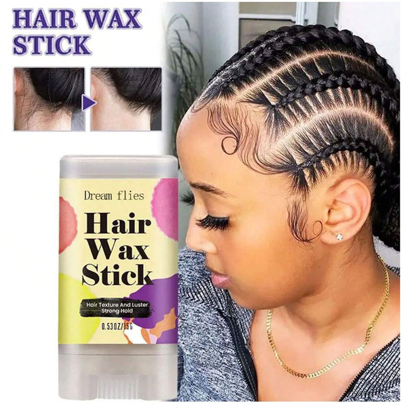 Hair Wax Stick - Lilin rambut portabel 15g, tongkat penata