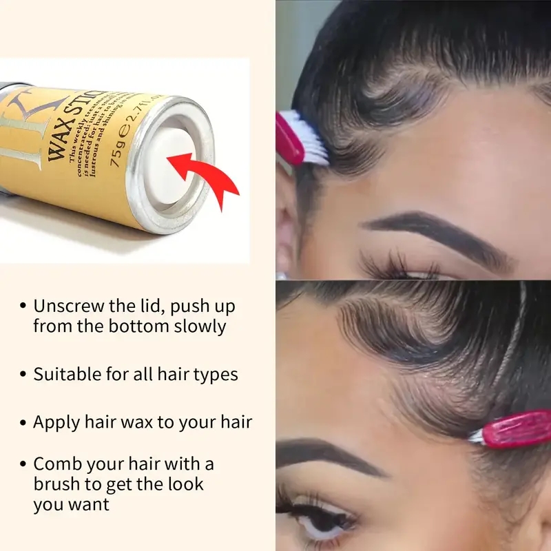 2/5 Buah Stik Lilin Rambut unt - Hair Wax Stick ulasan dan harga