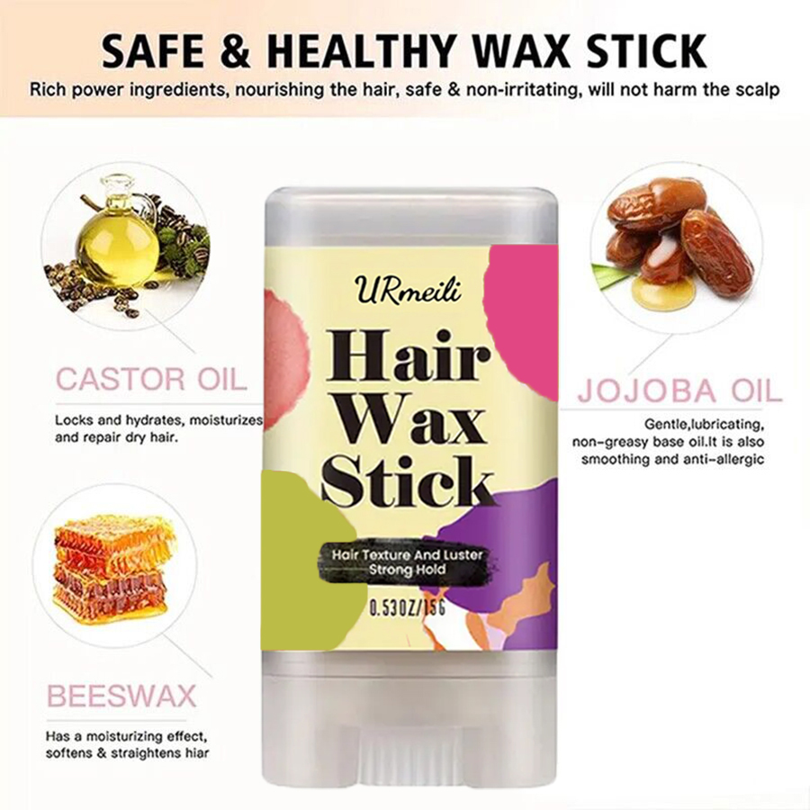 Stik Lilin Rambut, Dengan Set  - Hair Wax Stick ulasan dan harga