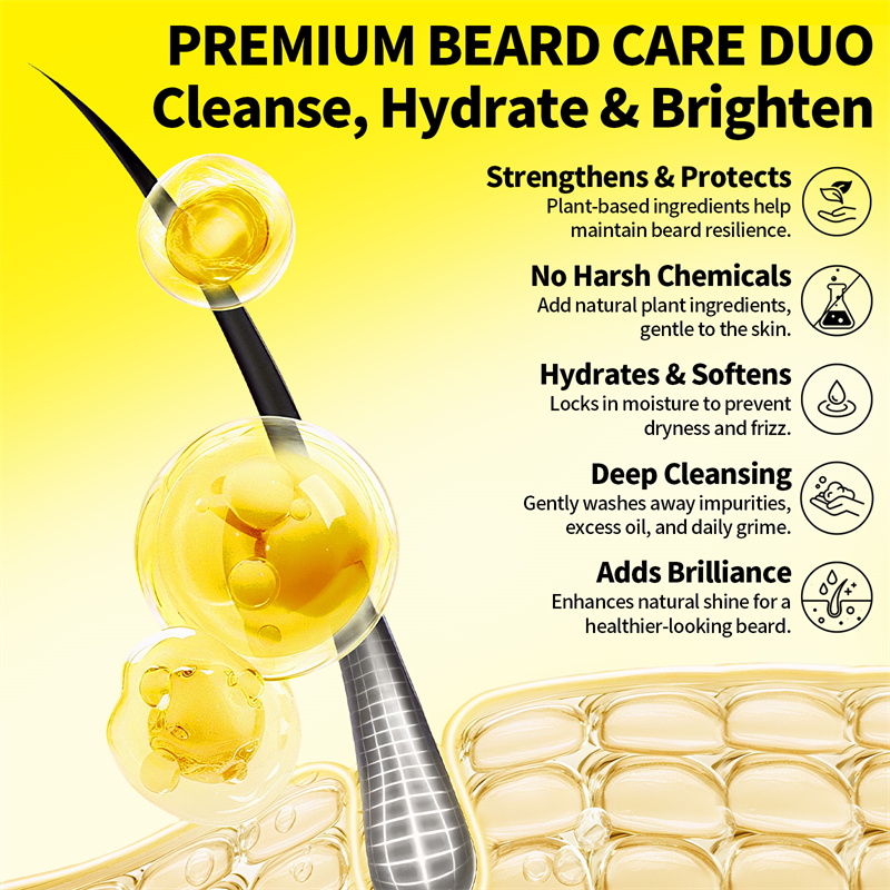 Kit Minyak Jenggot Pria, Krim  - Men'S Grooming Product ulasan dan harga