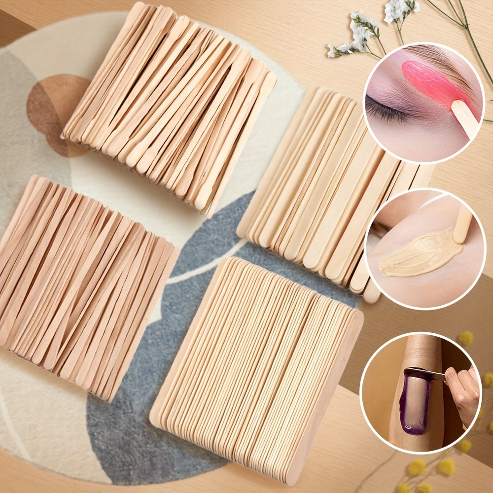 300/500 Buah Stik Lilin Kayu S - Hair Wax Stick ulasan dan harga