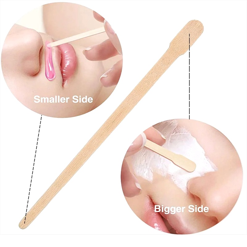 100PCS Alat Penghilang Bulu de - Hair Wax Stick ulasan dan harga