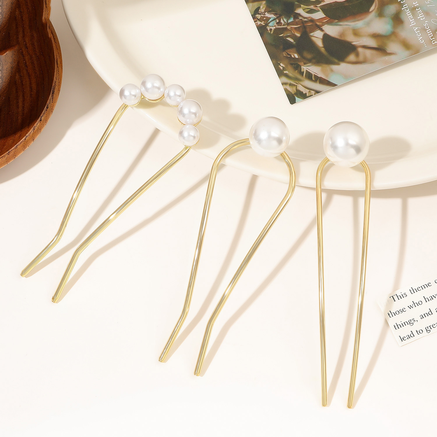 Jepit Rambut Bentuk U Vintage  - Hair Wax Stick ulasan dan harga