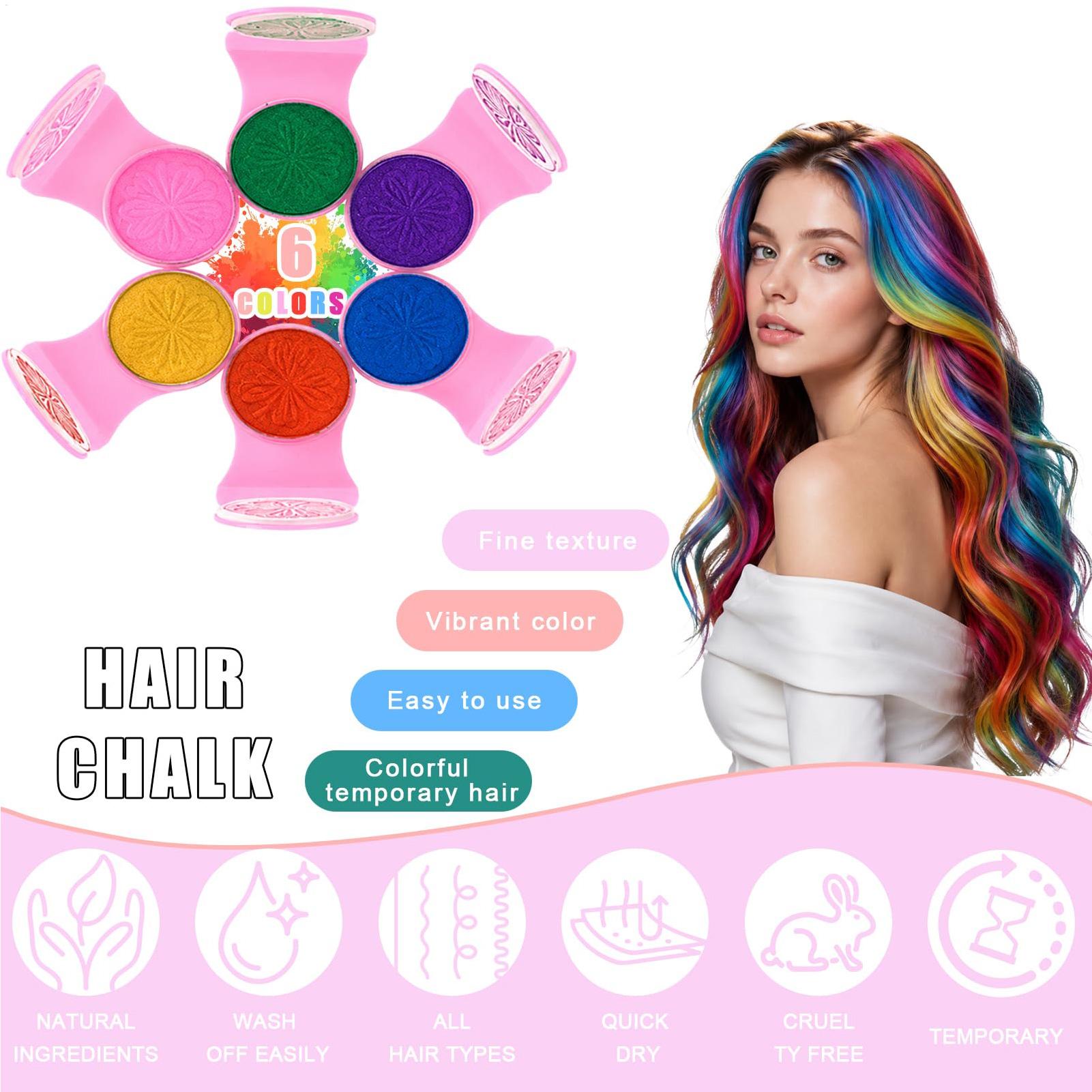 Stik Pewarna Rambut Berwarna-w - Hair Wax Stick ulasan dan harga