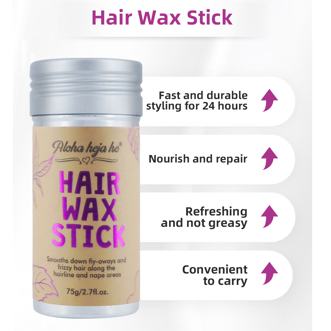 2/5 Buah Kit Penata Rambut Lil - Hair Wax Stick ulasan dan harga