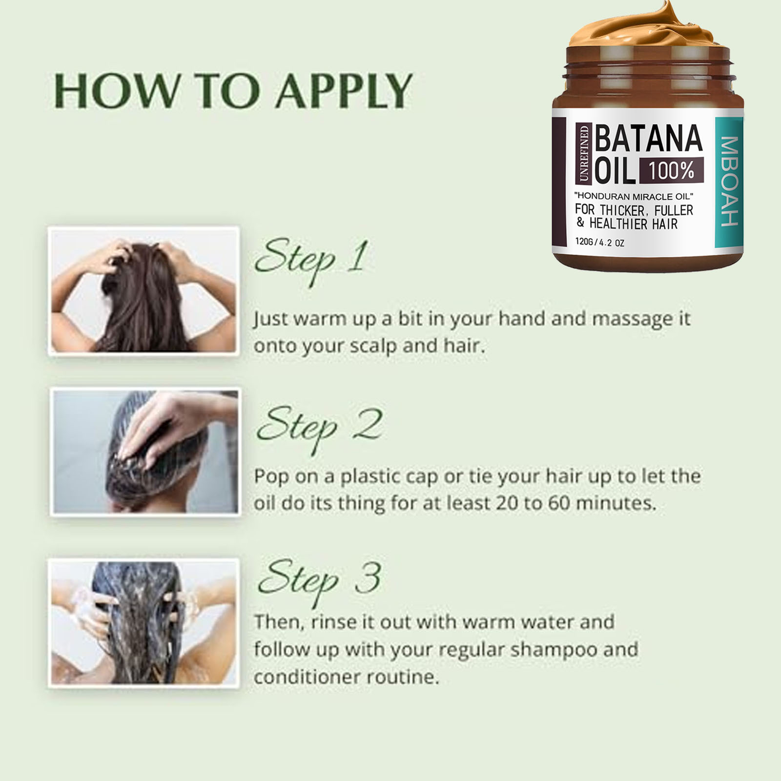 100% Minyak Batana dari Hondur - Men'S Grooming Oil ulasan dan harga