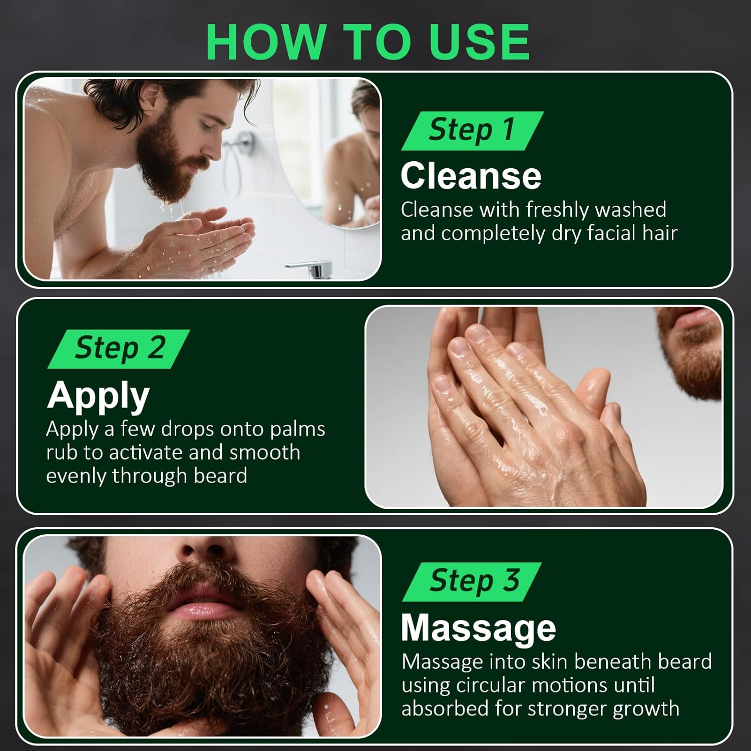 Serum Minyak Penumbuh Jenggot  - Men'S Grooming And Skin Care ulasan dan harga